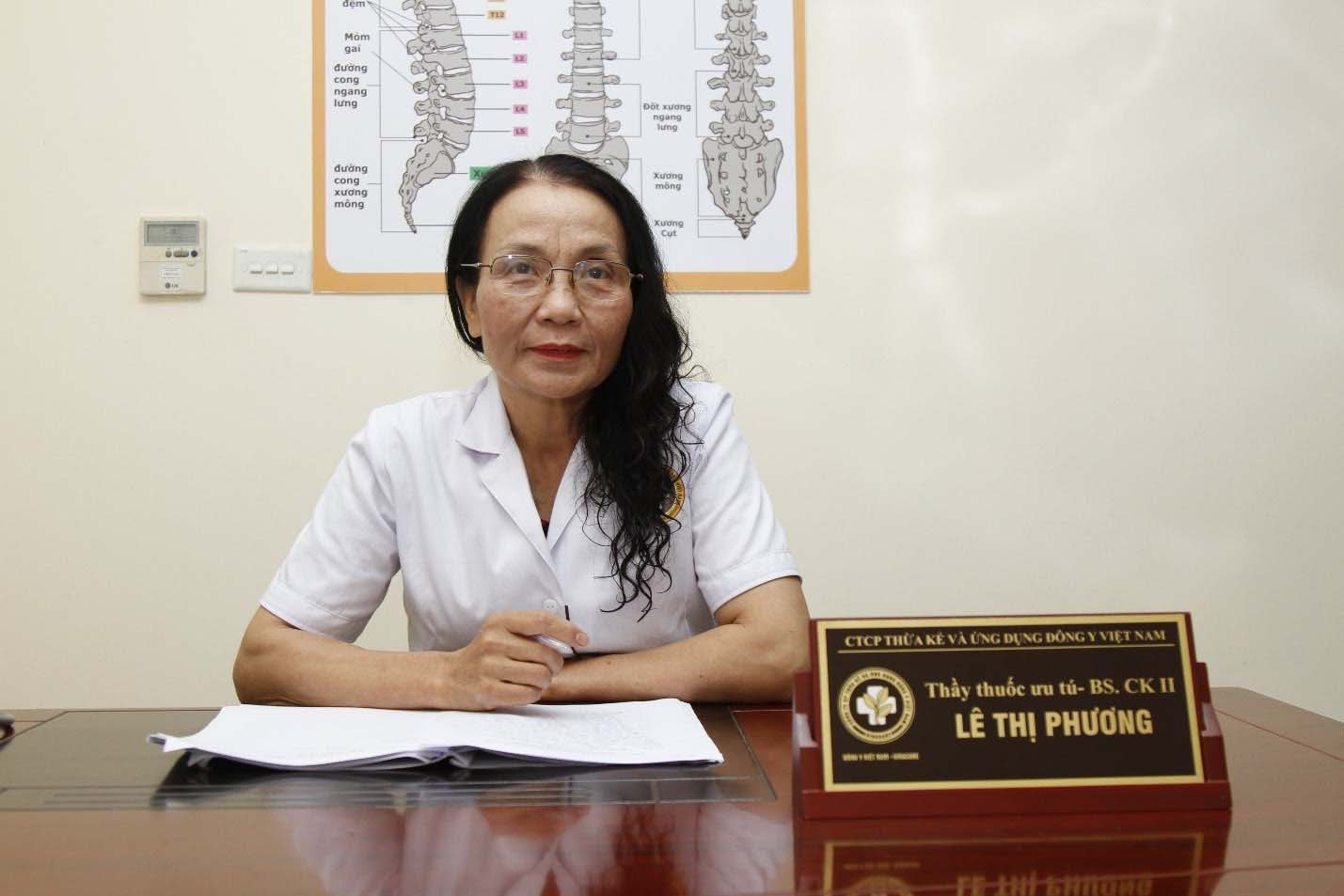Bác sĩ Lê Phương - Giám đốc chuyên môn Trung tâm Đông y Việt Nam