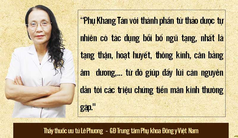 Chia sẻ bác sĩ Phương về Phụ Kkhang Tán Chia sẻ bác sĩ Phương về Phụ Kkhang Tán
