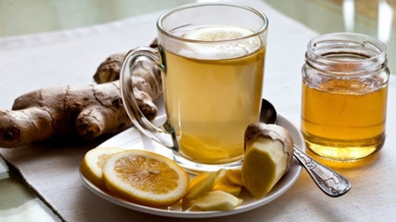 Trà gừng giúp giảm đau bụng kinh hiệu quả