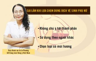 Sai lầm chọn dung dịch vệ sinh phụ nữ của chị em