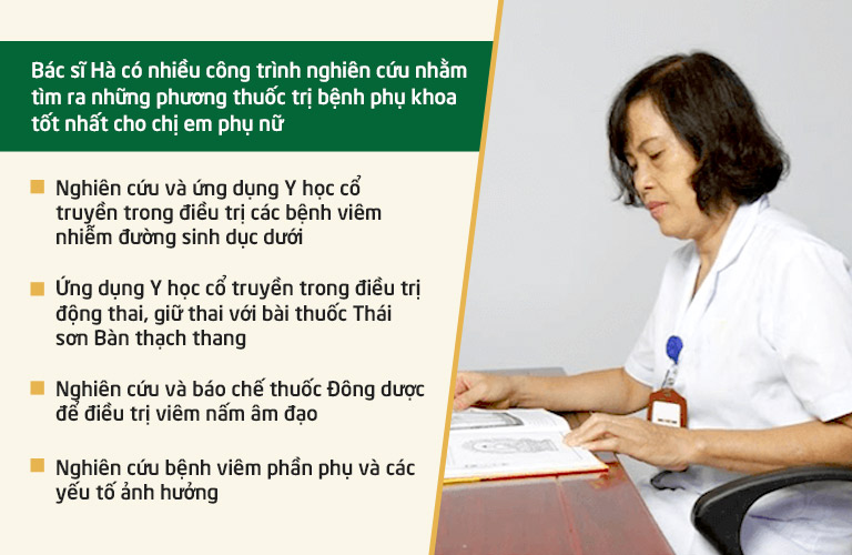 Thành tích đáng tự hào của bác sĩ Thanh Hà