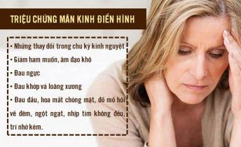 Triệu chứng mãn kinh điển hình