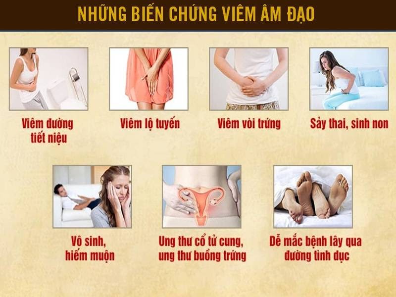 Viêm âm đạo có thể gây nhiều biến chứng nguy hiểm nếu không được xử lý tốt
