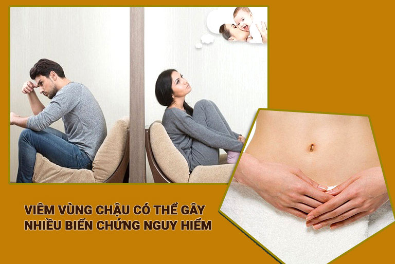 Viêm vùng chậu có thể gây ra những biến chứng nguy hiểm