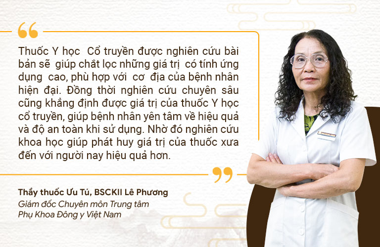Bác sĩ Lê Phương nhận định về tầm quan trọng của nghiên cứu thuốc YHCT