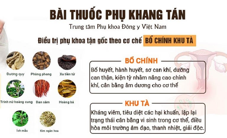 Cơ chế điều trị Bổ chính - Khu tà