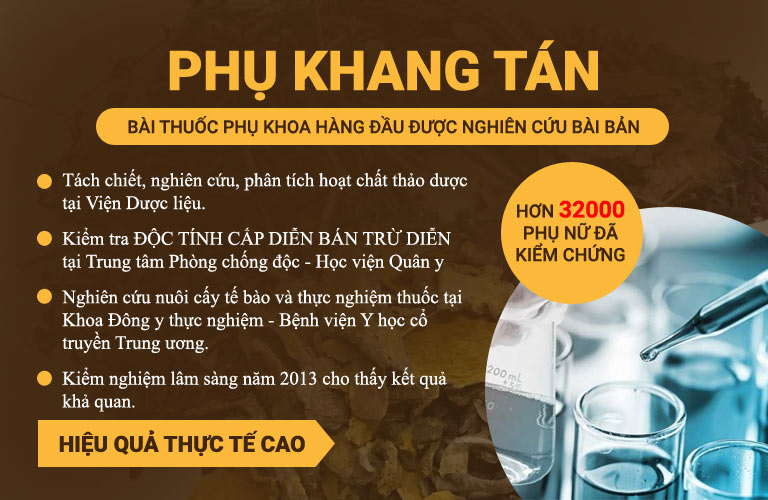 Bài thuốc được nghiên cứu bài bản