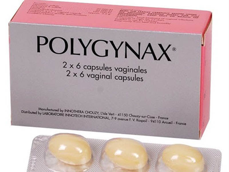 Thuốc chữa bệnh viêm âm đạo Polygynax có dạng viên nang mềm
