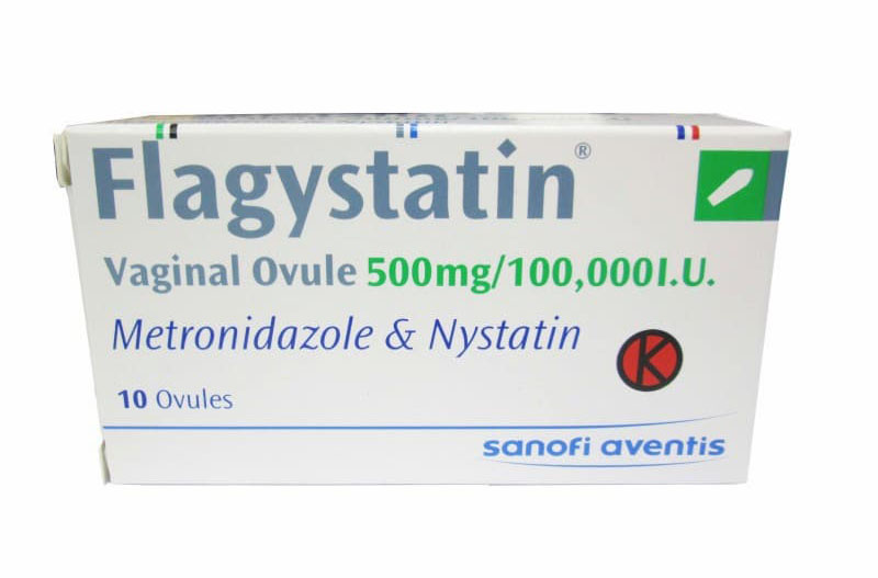 Flagystatin được sử dụng với bệnh nhân viêm lộ tuyến giai đoạn 1 và 2