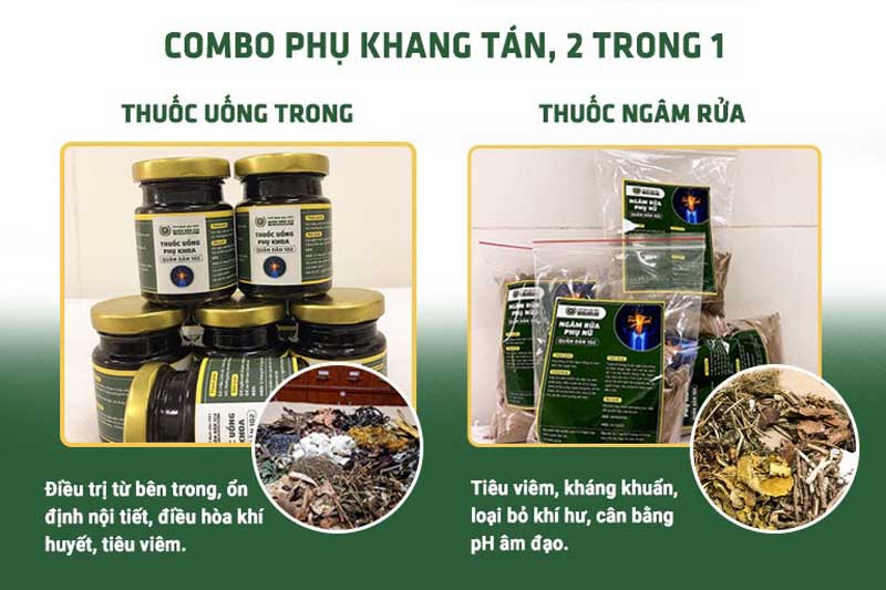 Bài thuốc Phụ khang tán của Bệnh viện Quân dân 102 được nhiều người áp dụng