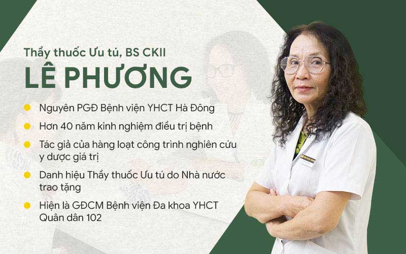 Thầy thuốc ưu tú Lê Phương điều trị viêm lộ tuyến bằng y học cổ truyền