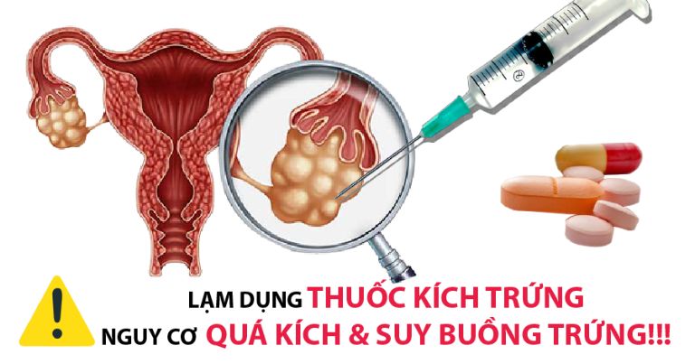 Thận trọng tối đa khi sử dụng thuốc kích trứng