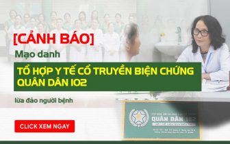 Mạo danh Tổ hợp y tế cổ truyền biện chứng Quân Dân 102