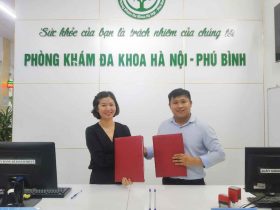 Sự kiện ký kết thành lập Trung tâm y học cổ truyền Quân Dân 102 tại Phòng khám Đa khoa Hà Nội - Phú Bình (Thái Nguyên)