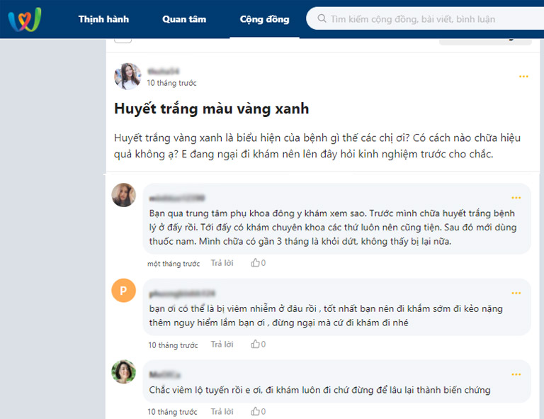 Trong các hội nhóm của chị em, Phụ Khang Tán được chia sẻ nhiều vì khả năng điều trị huyết trắng hiệu quả Trong các hội nhóm của chị em, Phụ Khang Tán được chia sẻ nhiều vì khả năng điều trị huyết trắng hiệu quả