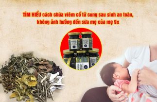 chữa viêm cổ tử cung sau sinh