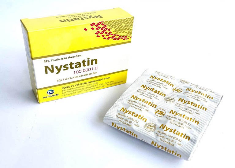 Thuốc đặc trị bệnh khí hư Nystatin