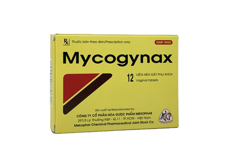 Thuốc đặt âm đạo trị huyết trắng Mycogynax