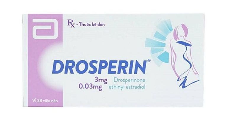 Thuốc Drosperin có tác dụng điều hòa kinh nguyệt, trị rong kinh