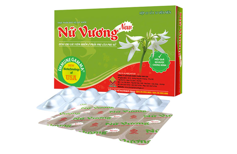 Nữ vương new được bào chế dưới dạng viên dễ sử dụng