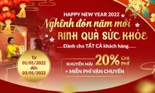 Nghênh đón năm mới 2022 – Rinh quà sức khỏe