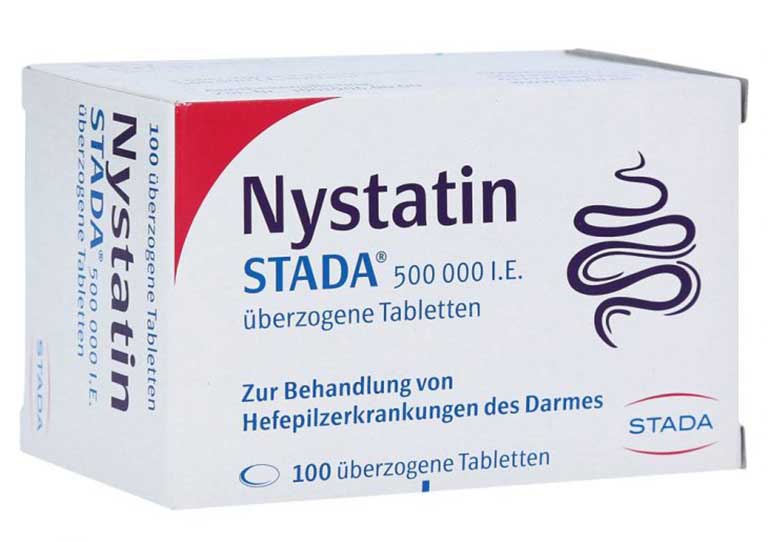 Nystatin là thuốc chữa nấm candida dạng bột gói hoặc dạng ngậm 