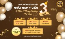 SINH NHẬT 3 TUỔI NHẤT NAM Y VIỆN “3 NĂM 1 CHẶNG ĐƯỜNG TỪ TÂM”