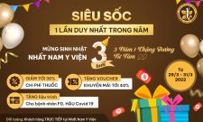 DUY NHẤT TRONG NĂM: SIÊU ƯU ĐÃI Mừng Ngày Truyền Thống Nhất Nam Y Viện