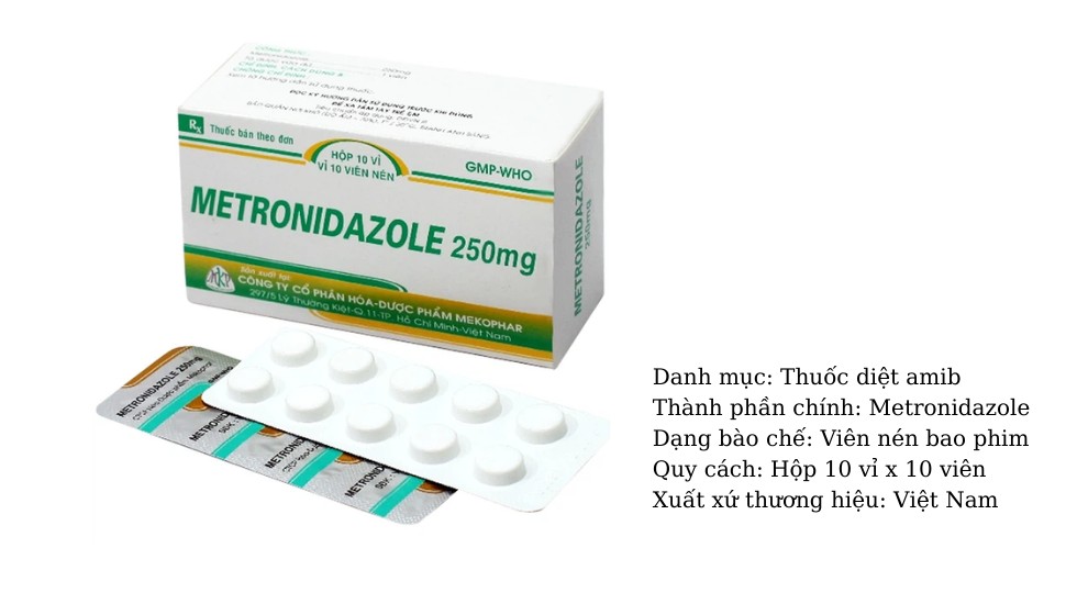 Thuốc phụ khoa Metronidazole
