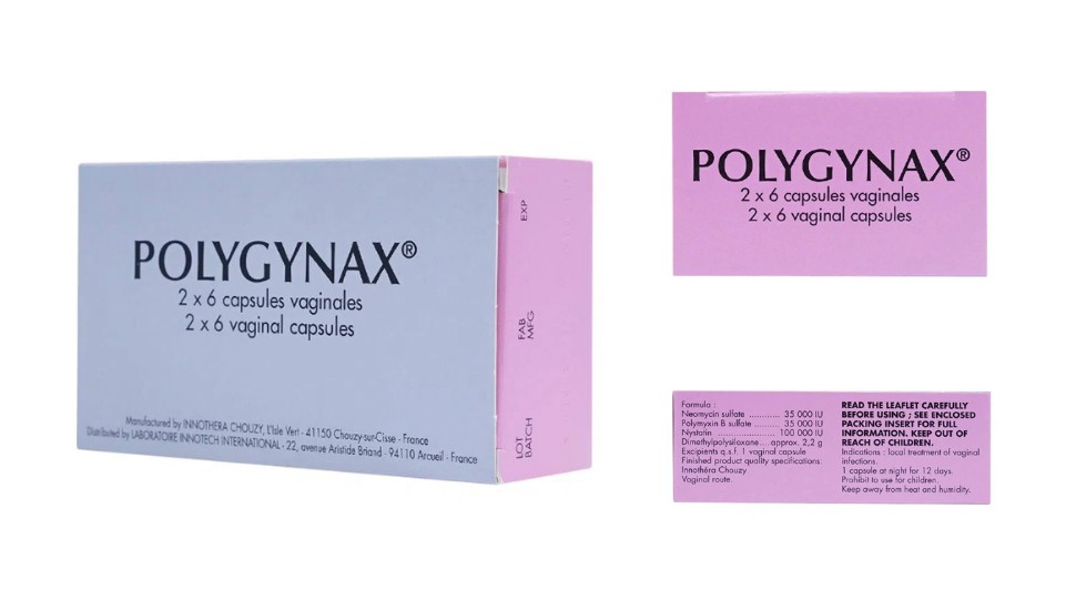 Thuốc phụ khoa Polygynax